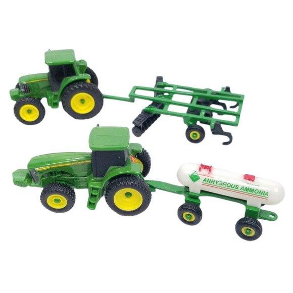 Ertl John Deere Diecast Tractors Disc Plow Tank - Picture 2 of 12